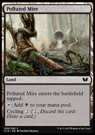 Polluted Mire (Commander 2015) Light Play