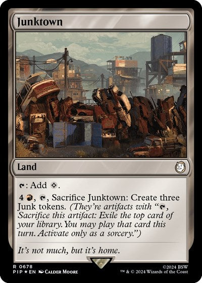 Junktown (Surge Foil) (Universes Beyond: Fallout) Near Mint Foil