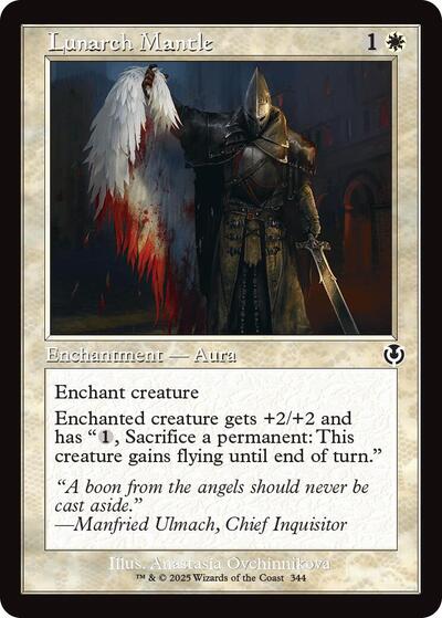 Lunarch Mantle (Retro Frame) (Innistrad Remastered) Light Play
