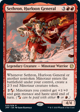 Sethron, Hurloon General (Jumpstart) Medium Play