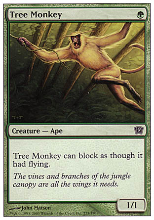 Tree Monkey (9th Edition) Near Mint Foil