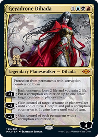Geyadrone Dihada (Promos: Prerelease Cards) Light Play Foil