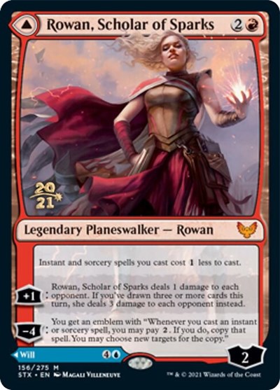 Rowan, Scholar of Sparks (Promos: Prerelease Cards) Near Mint Foil