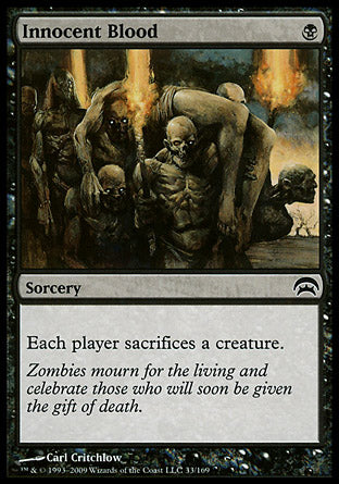 Innocent Blood (Planechase) Medium Play