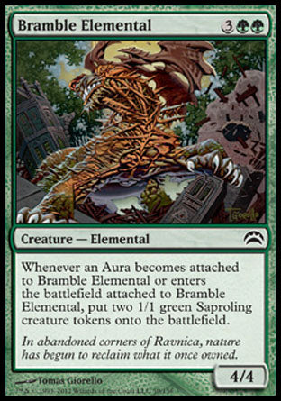 Bramble Elemental (Planechase 2012) Medium Play