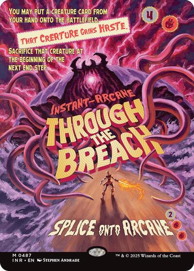 Through the Breach (Showcase) (Innistrad Remastered) Light Play Foil