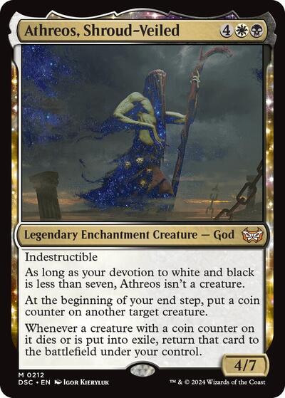 Athreos, Shroud-Veiled (Commander: Duskmourn: House of Horror) Near Mint