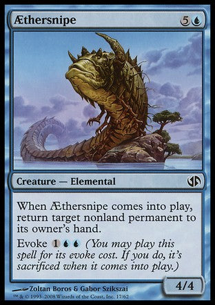 Aethersnipe (Duel Decks: Jace vs Chandra) Medium Play