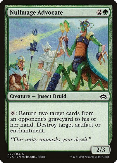 Nullmage Advocate (Planechase Anthology) Light Play