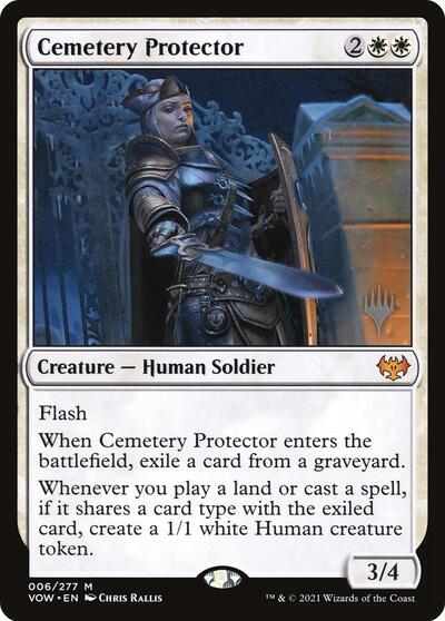Cemetery Protector (Promo Pack: Aetherdrift) Light Play