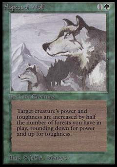 Aspect of Wolf (Beta) Near Mint