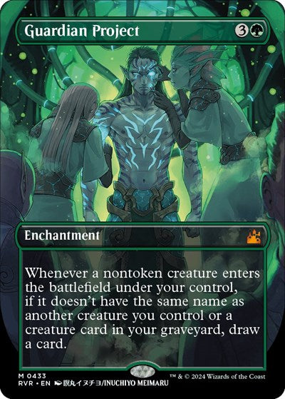 Guardian Project (Anime Borderless) (Ravnica Remastered) Near Mint Foil