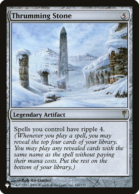 Thrumming Stone (The List) Near Mint