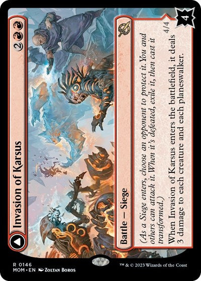 Invasion of Karsus (March of the Machine) Medium Play Foil