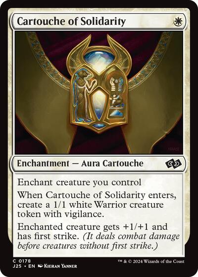 Cartouche of Solidarity (Foundations Jumpstart) Near Mint