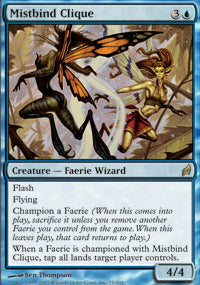 Mistbind Clique (Lorwyn) Near Mint Foil