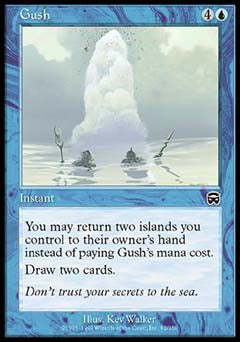 Gush (Mercadian Masques) Light Play Foil