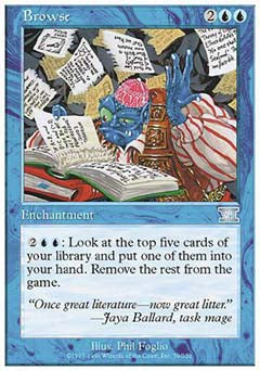 Browse (Classic 6th Edition) Light Play