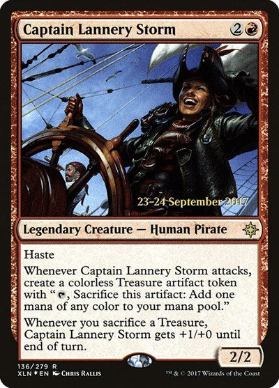 Captain Lannery Storm (Promos: Prerelease Cards) Near Mint Foil