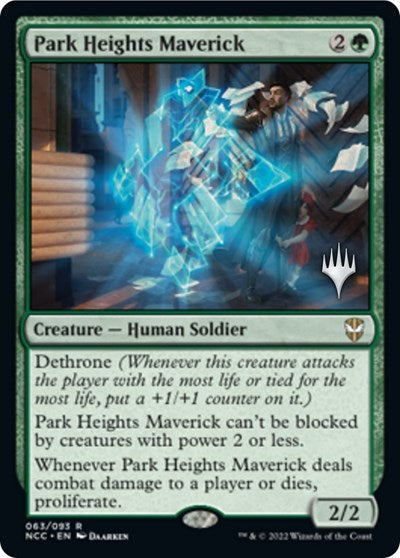 Park Heights Maverick (Promo Pack: Streets of New Capenna) Medium Play Foil