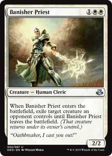 Banisher Priest (Duel Decks: Kiora vs Elspeth) Medium Play