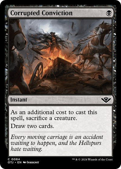 Corrupted Conviction (Outlaws of Thunder Junction) Medium Play