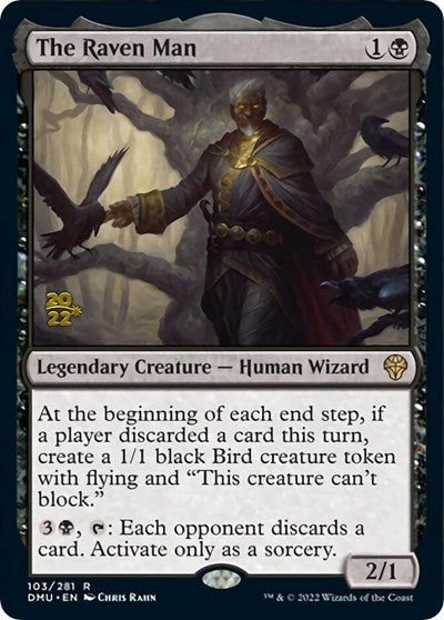 The Raven Man (Promos: Prerelease Cards) Light Play Foil