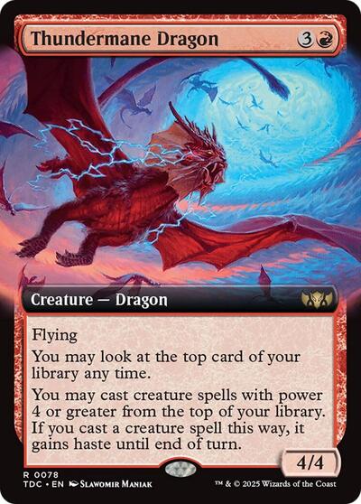 Thundermane Dragon Extended Art|3|0|0.00
