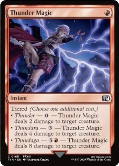 Thunder Magic (Universes Beyond: FINAL FANTASY) Light Play