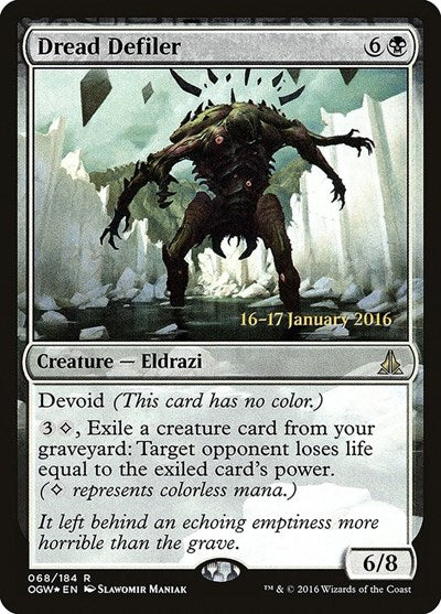 Dread Defiler (Promos: Prerelease Cards) Near Mint Foil