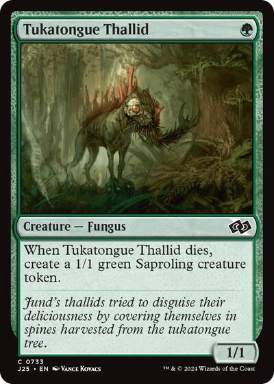 Tukatongue Thallid (Foundations Jumpstart) Near Mint
