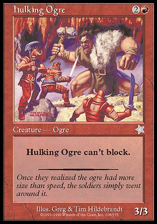 Hulking Ogre (Starter 1999) Medium Play