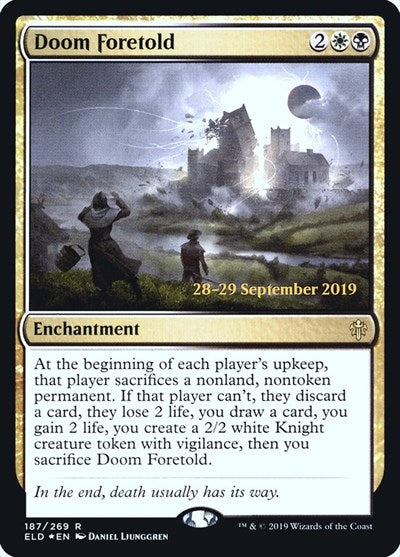 Doom Foretold (Promos: Prerelease Cards) Near Mint Foil
