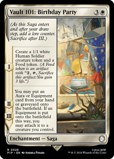 Vault 101: Birthday Party (Universes Beyond: Fallout) Near Mint Foil