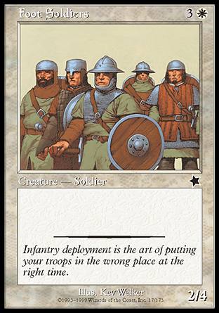 Foot Soldiers (Starter 1999) Medium Play