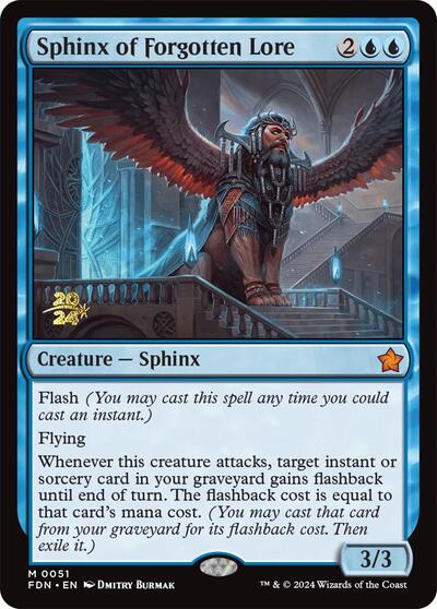 Sphinx of Forgotten Lore (Promos: Prerelease Cards) Near Mint Foil