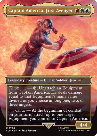 Captain America First Avenger Rainbow Foil|0|0|0.00