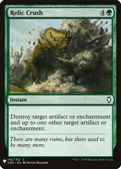 Relic Crush (Mystery Booster) Near Mint