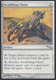 Scrabbling Claws (Mirrodin) Medium Play Foil