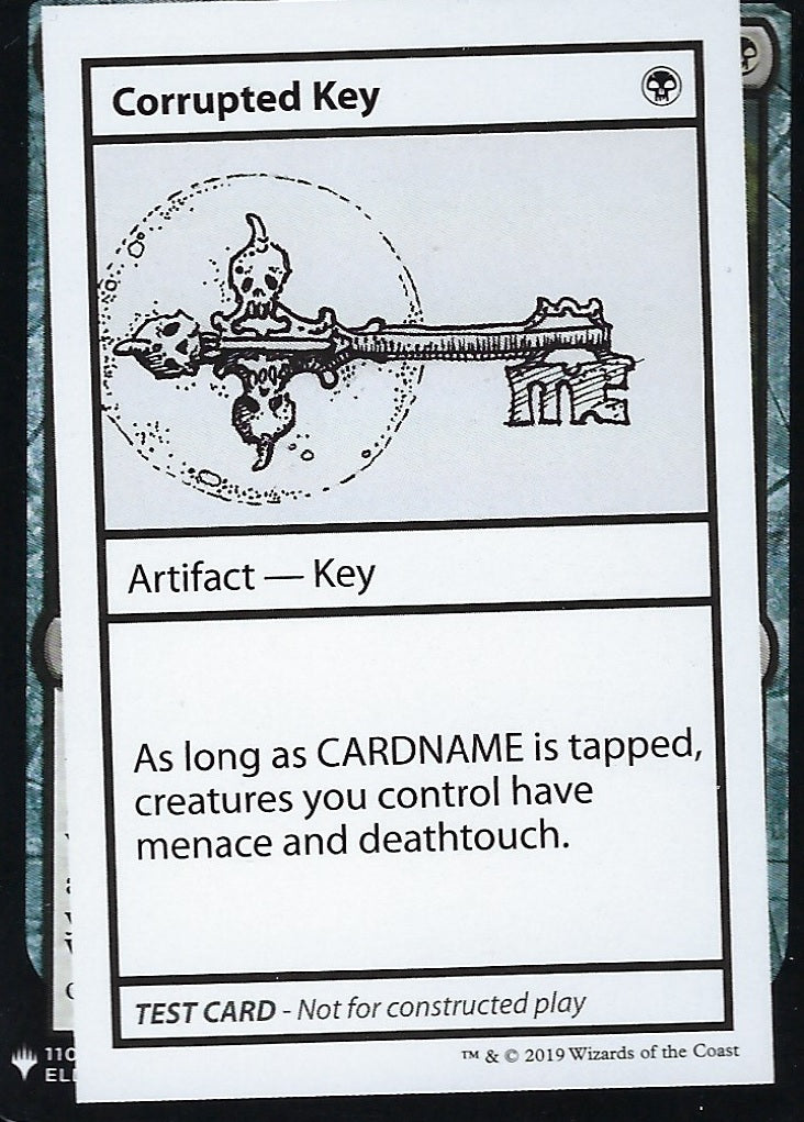 Corrupted Key (Mystery Booster Test Print) Near Mint