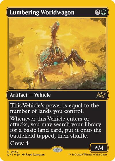 Lumbering Worldwagon First Place Foil|0|0|0.00