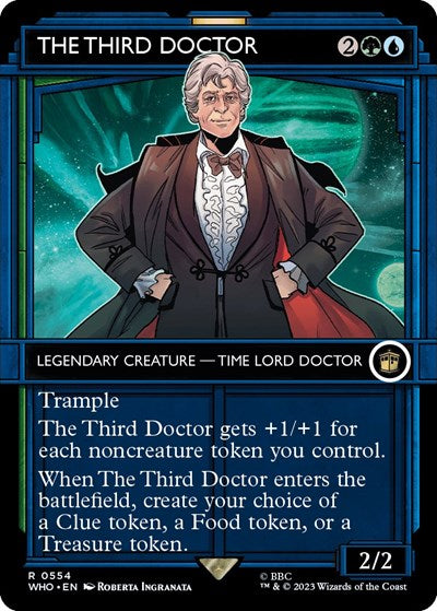 The Third Doctor (Showcase) (Universes Beyond: Doctor Who) Near Mint