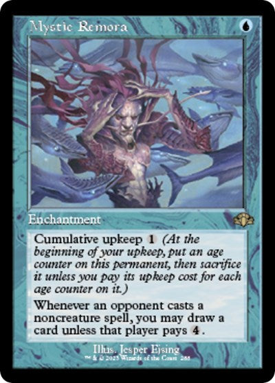 Mystic Remora (Retro Frame) (Dominaria Remastered) Medium Play