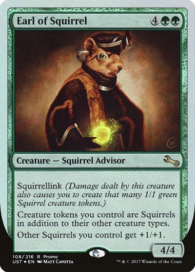 Earl of Squirrel (Promos: Launch Party and Release Event) Medium Play Foil