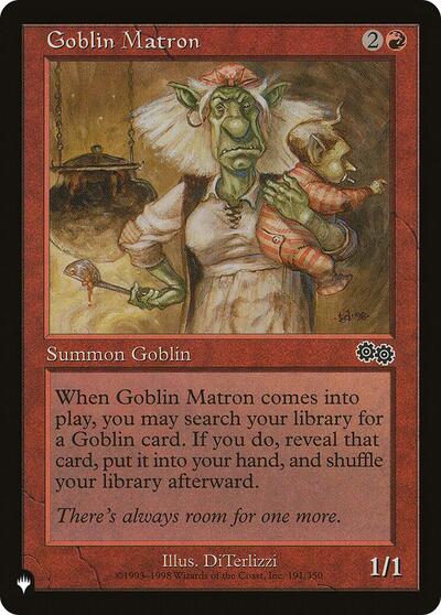 Goblin Matron (USG) (The List) Light Play