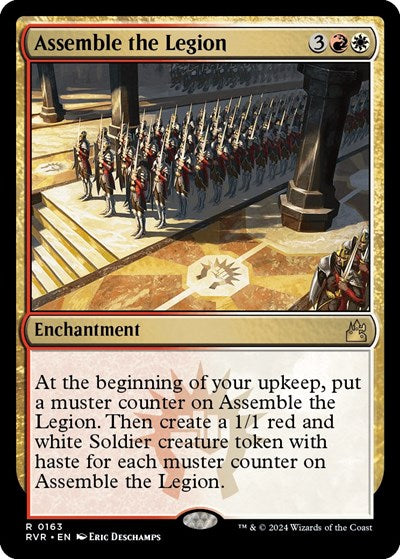 Assemble the Legion (Ravnica Remastered) Light Play Foil