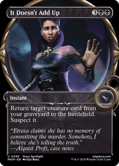 It Doesn't Add Up (Showcase) (Murders at Karlov Manor) Light Play Foil