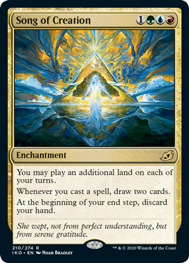 Song of Creation (Ikoria: Lair of Behemoths) Light Play Foil