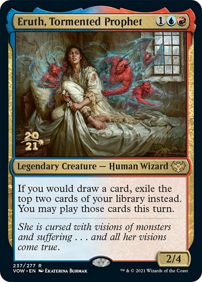 Eruth, Tormented Prophet (Promos: Prerelease Cards) Light Play Foil