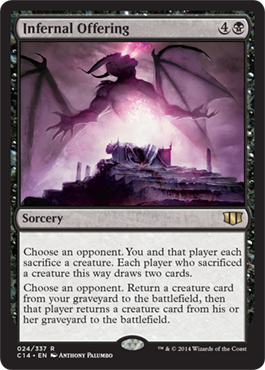Infernal Offering (Commander 2014 Edition) Heavy Play